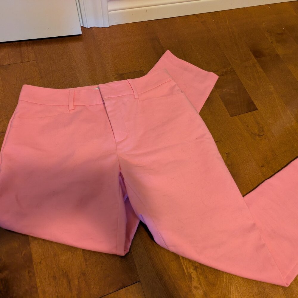 Lord and Taylor pink trousers NWOT